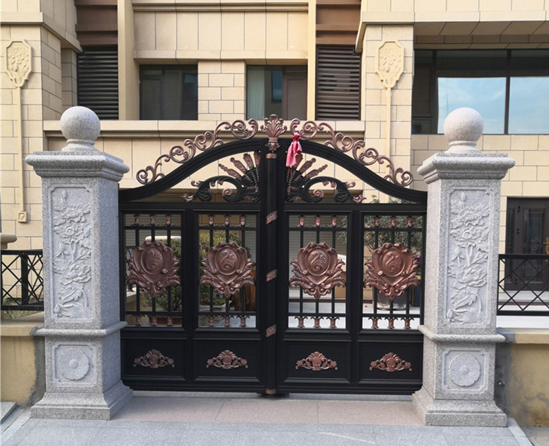 沈陽(yáng)別墅銅門(mén)案例