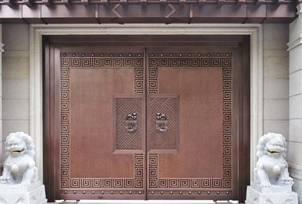 撫順銅門(mén)定做工藝流程