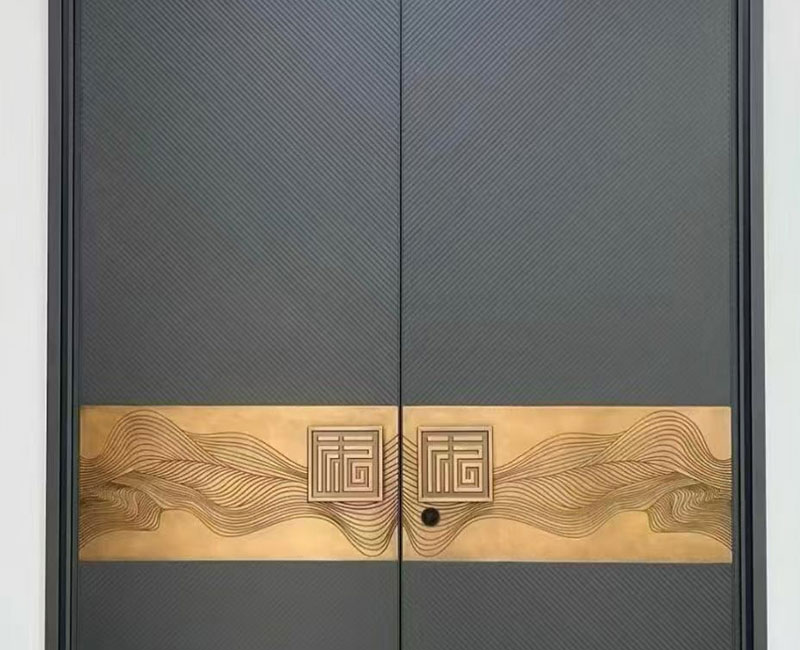 沈陽銅門加工案例